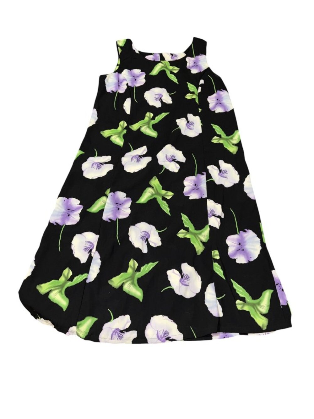 Premier International 20W Black Floral Sheath Dress